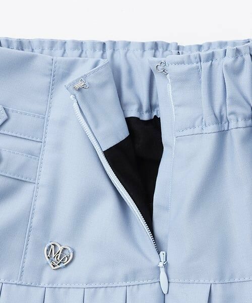 mezzo piano junior / メゾピアノジュニア ショート・ハーフ・半端丈パンツ | 【ニコ☆プチ掲載】2段プリーツスカパン | 詳細4