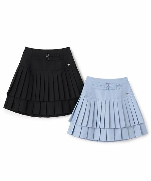 mezzo piano junior / メゾピアノジュニア ショート・ハーフ・半端丈パンツ | 【ニコ☆プチ掲載】2段プリーツスカパン | 詳細9