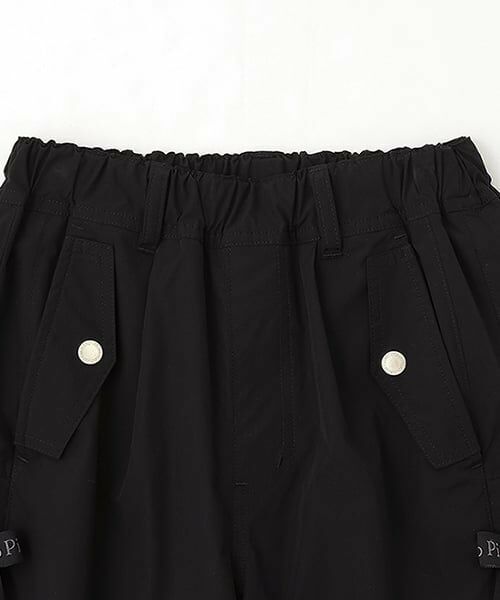 mezzo piano junior / メゾピアノジュニア その他パンツ | 【吸水速乾】ロゴリボン 2WAYパラシュートパンツ | 詳細3