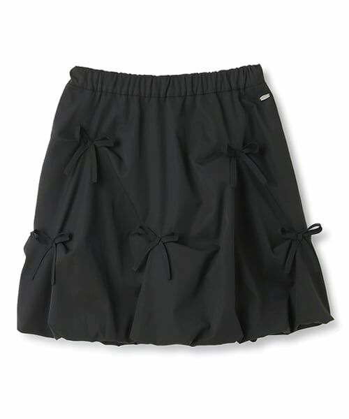 mezzo piano junior / メゾピアノジュニア ショート・ハーフ・半端丈パンツ | リボンいっぱいぷっくりスカパン | 詳細12