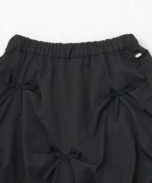 mezzo piano junior / メゾピアノジュニア ショート・ハーフ・半端丈パンツ | リボンいっぱいぷっくりスカパン | 詳細5
