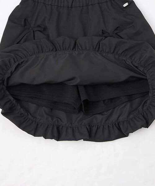 mezzo piano junior / メゾピアノジュニア ショート・ハーフ・半端丈パンツ | リボンいっぱいぷっくりスカパン | 詳細9