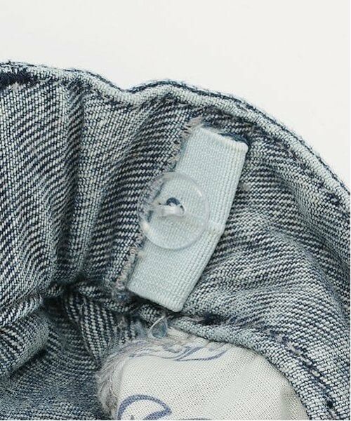 mezzo piano junior / メゾピアノジュニア その他パンツ | 細見えバレルレッグデニムパンツ（アソートデザイン） | 詳細4