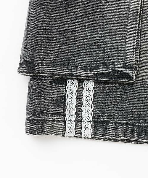 mezzo piano junior / メゾピアノジュニア ショート・ハーフ・半端丈パンツ | レースラインハーフパンツ | 詳細7