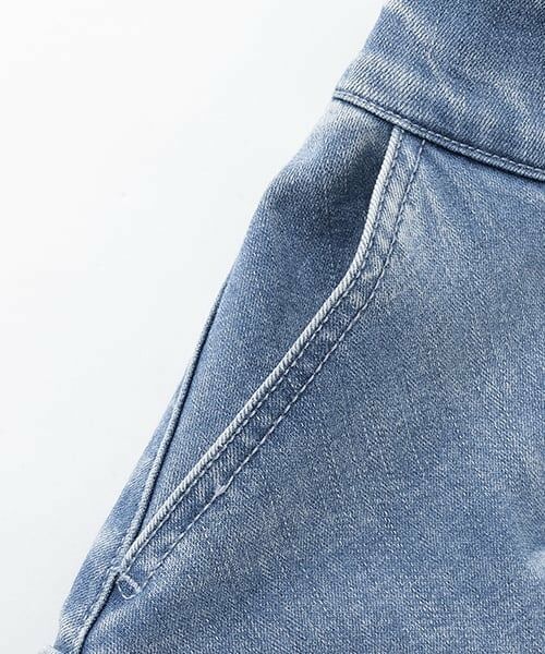 mezzo piano junior / メゾピアノジュニア ショート・ハーフ・半端丈パンツ | デニムカーゴスカート（スパッツつき） | 詳細5