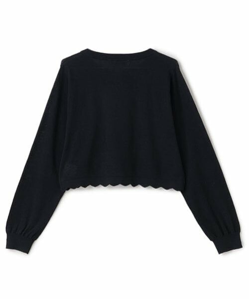 mezzo piano junior / メゾピアノジュニア カーディガン・ボレロ | パールボタンカーディガン | 詳細1