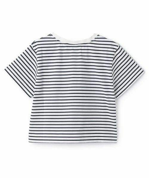 mezzo piano junior / メゾピアノジュニア Tシャツ | 【ニコ☆プチ・Cuugal掲載】【接触冷感】リボンロゴTシャツ | 詳細5