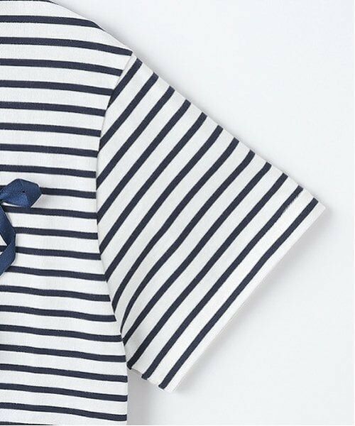 mezzo piano junior / メゾピアノジュニア Tシャツ | 【ニコ☆プチ・Cuugal掲載】【接触冷感】リボンロゴTシャツ | 詳細8