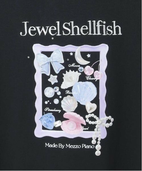 mezzo piano junior / メゾピアノジュニア Tシャツ | 【ニコ☆プチ掲載】【接触冷感】Jewel Shellfish Tシャツ | 詳細3