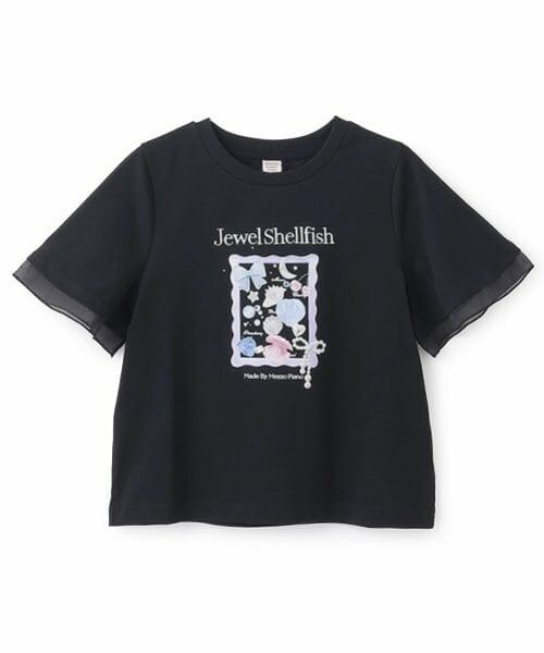 mezzo piano junior / メゾピアノジュニア Tシャツ | 【ニコ☆プチ掲載】【接触冷感】Jewel Shellfish Tシャツ | 詳細9