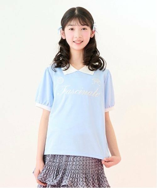 mezzo piano junior / メゾピアノジュニア Tシャツ | 【UVカット・接触冷感】衿つきトップス | 詳細11