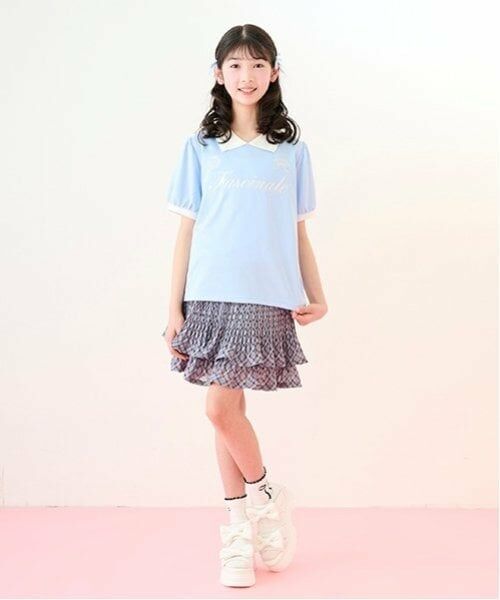 mezzo piano junior / メゾピアノジュニア Tシャツ | 【UVカット・接触冷感】衿つきトップス | 詳細12