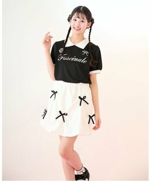 mezzo piano junior / メゾピアノジュニア Tシャツ | 【UVカット・接触冷感】衿つきトップス | 詳細13