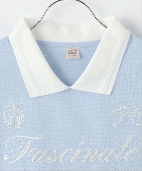 mezzo piano junior / メゾピアノジュニア Tシャツ | 【UVカット・接触冷感】衿つきトップス | 詳細2