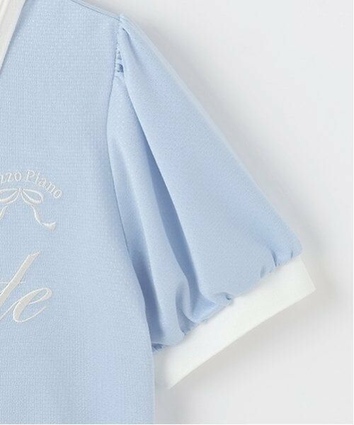 mezzo piano junior / メゾピアノジュニア Tシャツ | 【UVカット・接触冷感】衿つきトップス | 詳細4