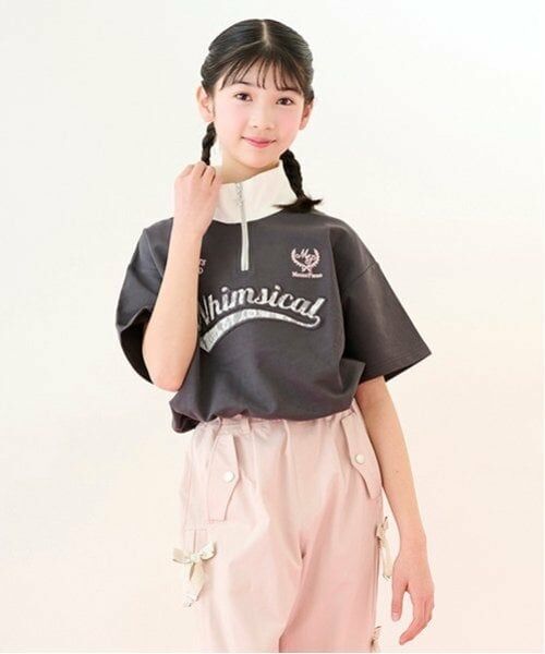 mezzo piano junior / メゾピアノジュニア Tシャツ | ハーフジップTシャツ | 詳細11