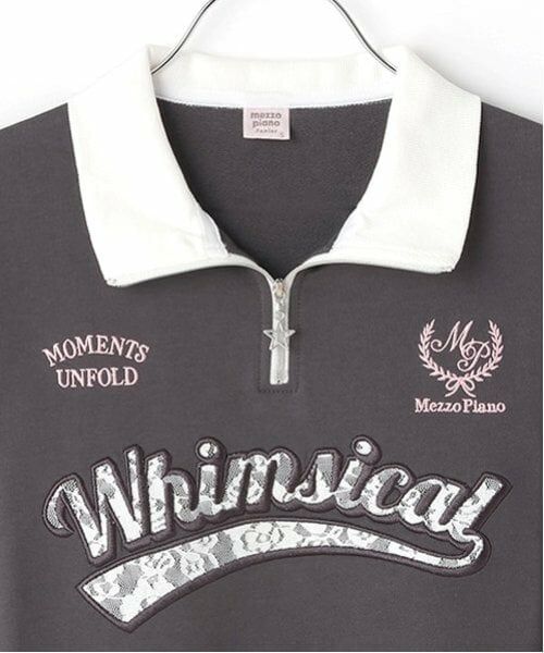 mezzo piano junior / メゾピアノジュニア Tシャツ | ハーフジップTシャツ | 詳細2