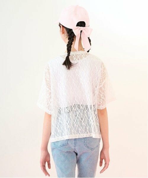 mezzo piano junior / メゾピアノジュニア Tシャツ | レーストップス＆タンクトップセット | 詳細17