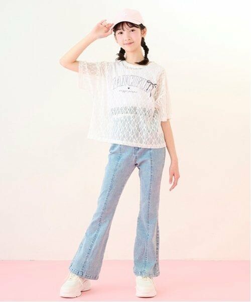 mezzo piano junior / メゾピアノジュニア Tシャツ | レーストップス＆タンクトップセット | 詳細18