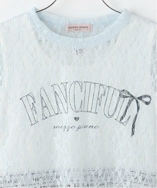 mezzo piano junior / メゾピアノジュニア Tシャツ | レーストップス＆タンクトップセット | 詳細3