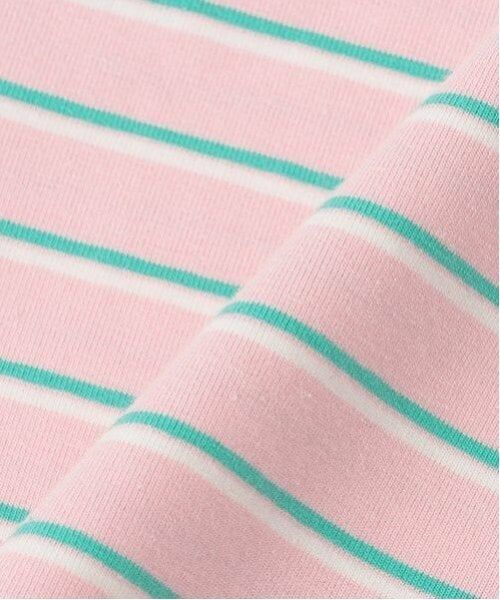 mezzo piano junior / メゾピアノジュニア Tシャツ | 【Cuugal掲載】ワンポイント刺しゅうボーダーTシャツ | 詳細7