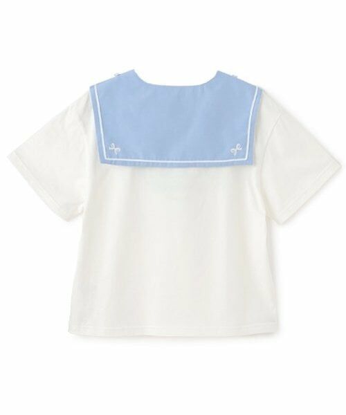 mezzo piano junior / メゾピアノジュニア Tシャツ | 【接触冷感】3WAYセーラーTシャツ | 詳細1