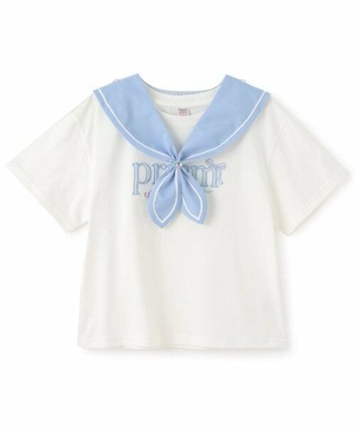 mezzo piano junior / メゾピアノジュニア Tシャツ | 【接触冷感】3WAYセーラーTシャツ | 詳細16