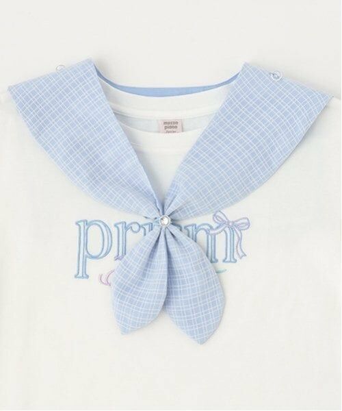 mezzo piano junior / メゾピアノジュニア Tシャツ | 【接触冷感】3WAYセーラーTシャツ | 詳細3