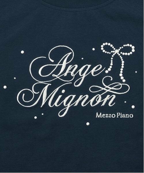 mezzo piano junior / メゾピアノジュニア Tシャツ | 【接触冷感】袖レースラインTシャツ | 詳細3