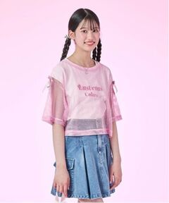 mezzo piano junior / メゾピアノジュニア Tシャツ | メッシュTシャツセット