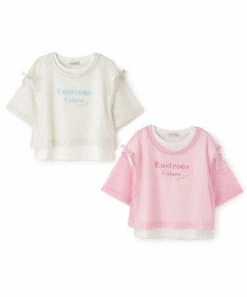 mezzo piano junior / メゾピアノジュニア Tシャツ | メッシュTシャツセット | 詳細10