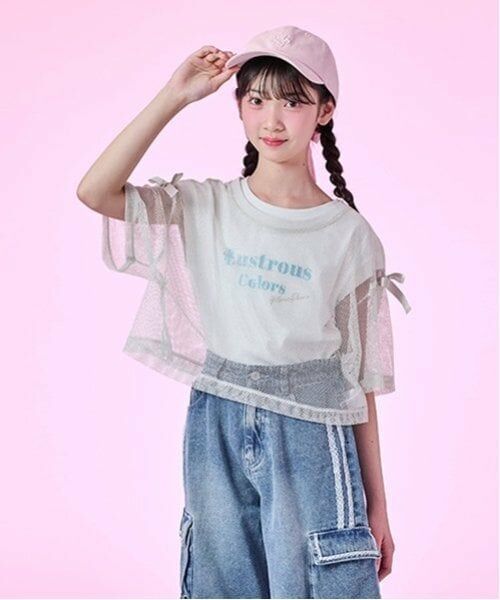 mezzo piano junior / メゾピアノジュニア Tシャツ | メッシュTシャツセット | 詳細13