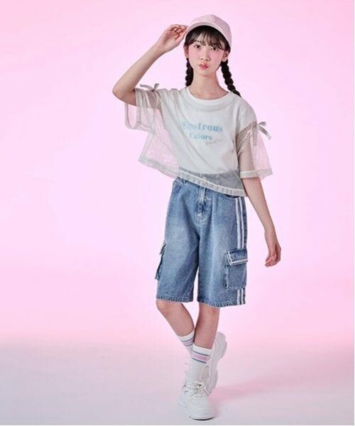 mezzo piano junior / メゾピアノジュニア Tシャツ | メッシュTシャツセット | 詳細15