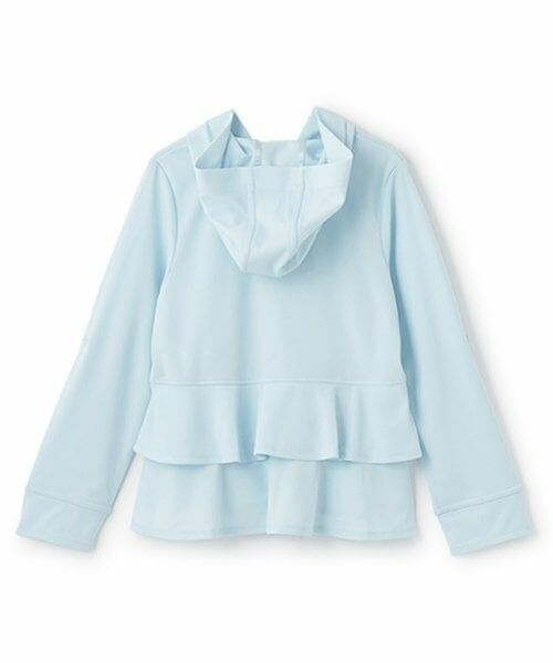 mezzo piano junior / メゾピアノジュニア 水着・スイムグッズ | 【接触冷感・UVカット・耐塩素】フリルラッシュガード | 詳細1