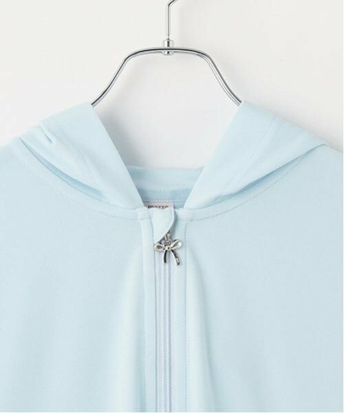 mezzo piano junior / メゾピアノジュニア 水着・スイムグッズ | 【接触冷感・UVカット・耐塩素】フリルラッシュガード | 詳細2