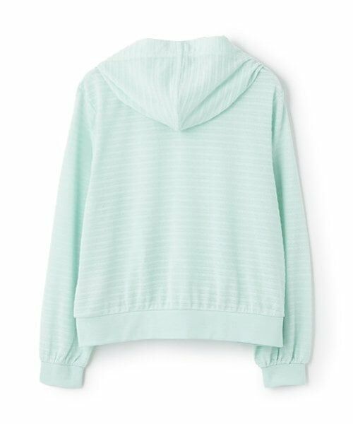 mezzo piano junior / メゾピアノジュニア パーカー | 【UVカット】タック天竺パーカ | 詳細1