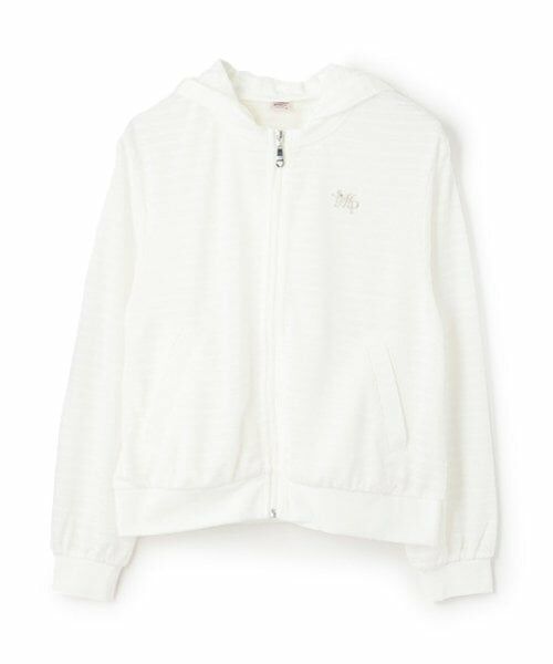 mezzo piano junior / メゾピアノジュニア パーカー | 【UVカット】タック天竺パーカ | 詳細12