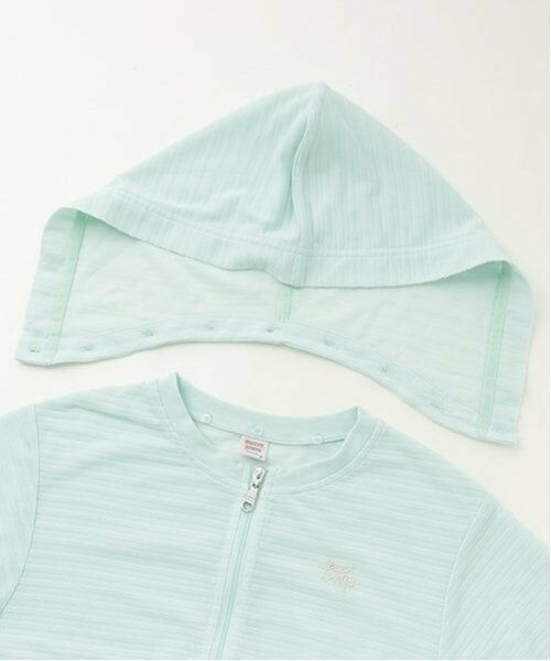 mezzo piano junior / メゾピアノジュニア パーカー | 【UVカット】タック天竺パーカ | 詳細3