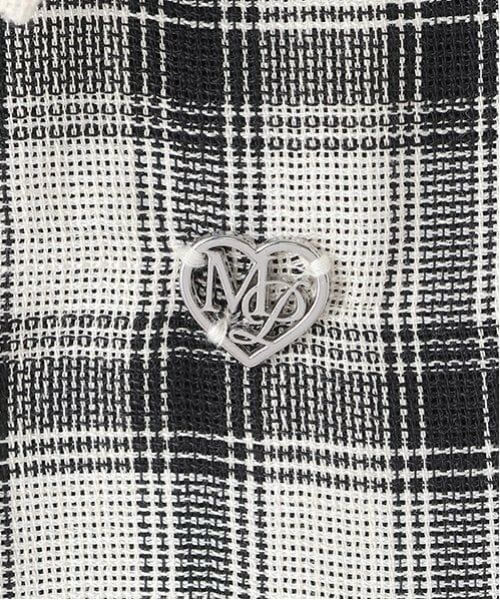 mezzo piano junior / メゾピアノジュニア シャツ・ブラウス | 【ニコ☆プチ掲載】アソート素材クシュっとリボンシャツ＆キャミソールセット | 詳細8