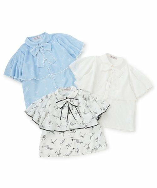 mezzo piano junior / メゾピアノジュニア シャツ・ブラウス | ケープフリルブラウス | 詳細11