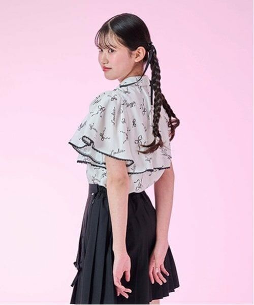 mezzo piano junior / メゾピアノジュニア シャツ・ブラウス | ケープフリルブラウス | 詳細17