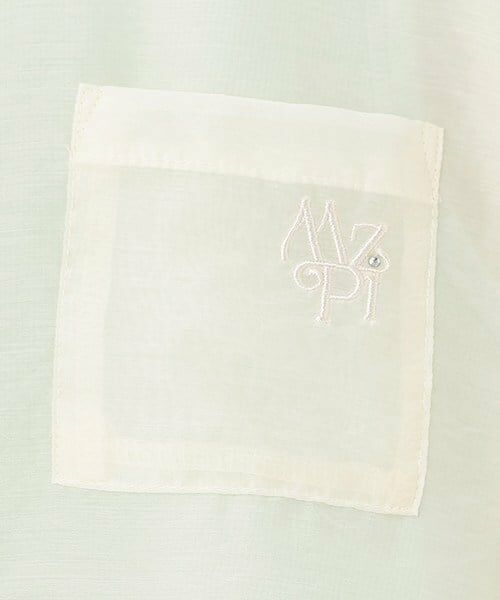 mezzo piano junior / メゾピアノジュニア シャツ・ブラウス | シアーシャツ＆リブタンクトップセット | 詳細5