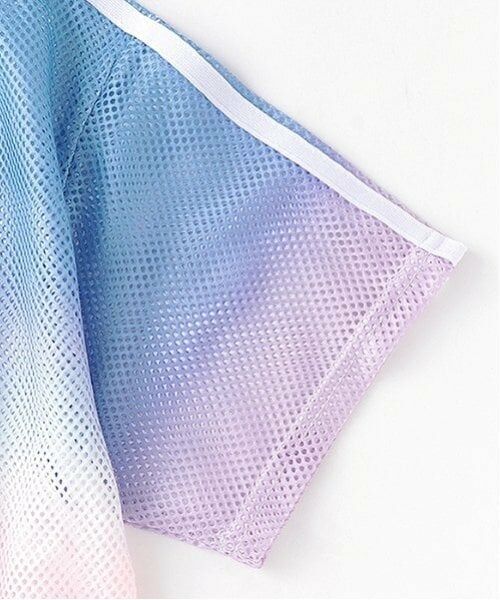 mezzo piano junior / メゾピアノジュニア Tシャツ | グラデーションメッシュTシャツ＆タンクトップセット | 詳細4