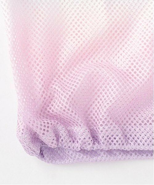 mezzo piano junior / メゾピアノジュニア Tシャツ | グラデーションメッシュTシャツ＆タンクトップセット | 詳細5