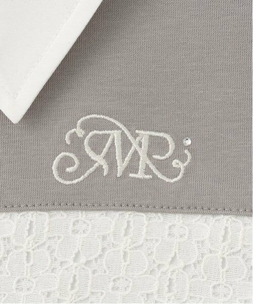 mezzo piano junior / メゾピアノジュニア ミニ丈・ひざ丈ワンピース | 【接触冷感】切り替えポロワンピース | 詳細3