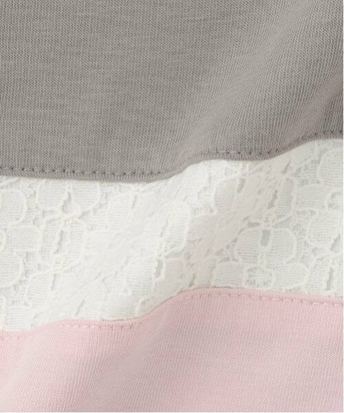 mezzo piano junior / メゾピアノジュニア ミニ丈・ひざ丈ワンピース | 【接触冷感】切り替えポロワンピース | 詳細8