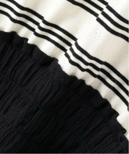 mezzo piano junior / メゾピアノジュニア ミニ丈・ひざ丈ワンピース | リボン＆ティアードドッキングワンピース | 詳細7