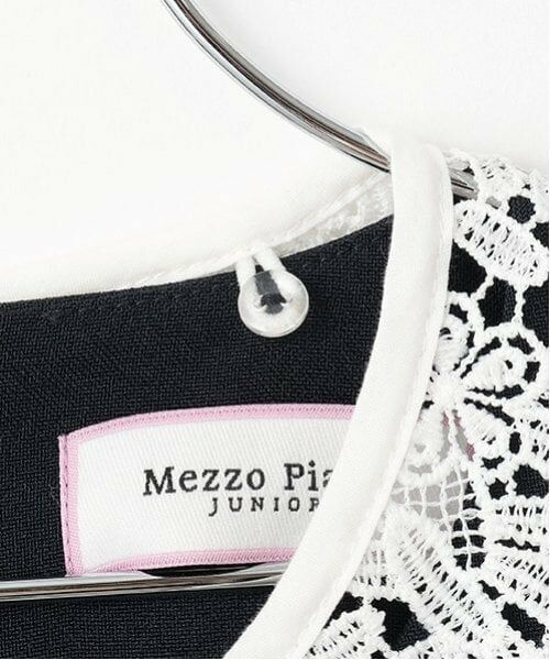 mezzo piano junior / メゾピアノジュニア ミニ丈・ひざ丈ワンピース | 【ニコ☆プチ掲載】レース衿つきマリンワンピース | 詳細4