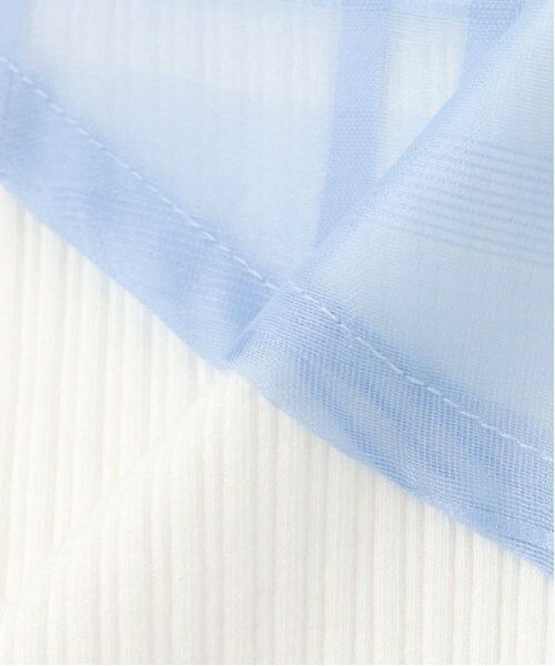 mezzo piano junior / メゾピアノジュニア ミニ丈・ひざ丈ワンピース | 【ニコ☆プチ掲載】ショルダーリボンジャンスカ＆メローインナーセット | 詳細14