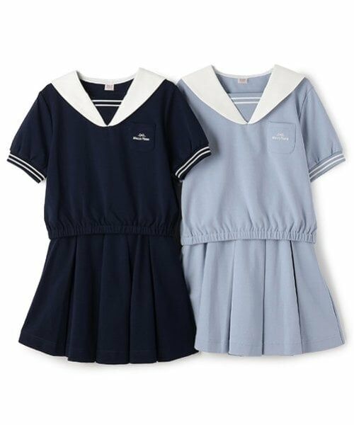 mezzo piano junior / メゾピアノジュニア Tシャツ | 【ニコ☆プチ・Cuugal掲載】セーラーセットアップ | 詳細13